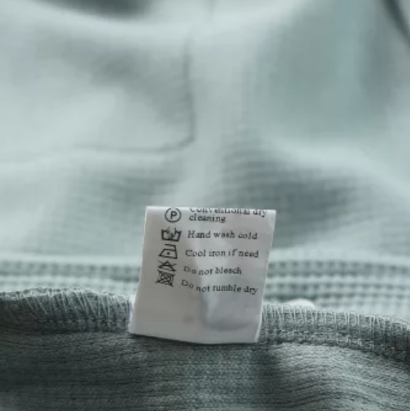 M & 2x left💕New sky blue waffle knit crop jacket - Picture 9 of 15